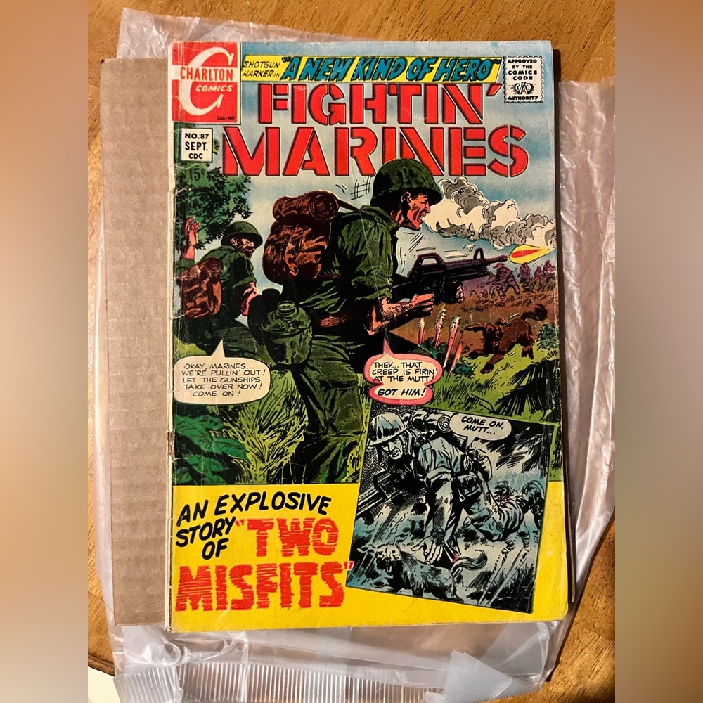 1969 fightin marines comic book